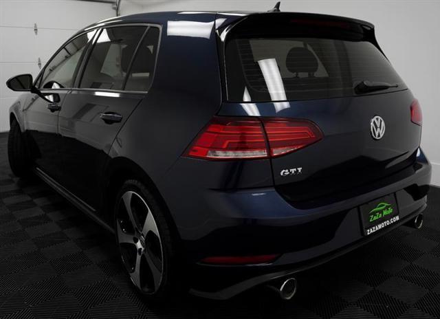used 2018 Volkswagen Golf GTI car, priced at $16,500