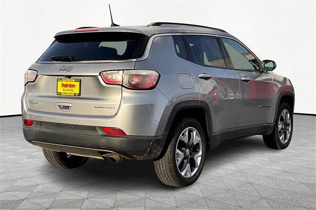 used 2021 Jeep Compass car, priced at $19,500