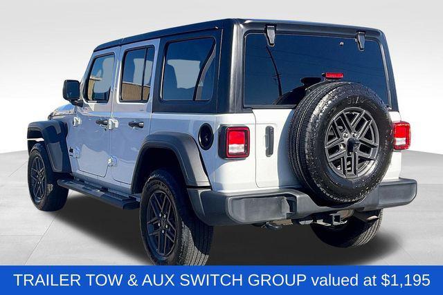 used 2024 Jeep Wrangler car, priced at $33,991