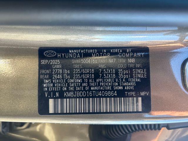 new 2026 Hyundai TUCSON Hybrid car, priced at $33,100