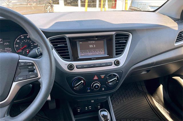 used 2022 Hyundai Accent car, priced at $13,436
