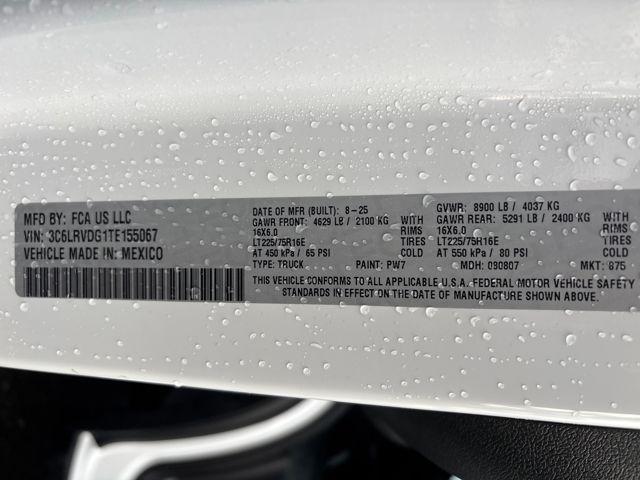 new 2026 Ram ProMaster 2500 car, priced at $54,635