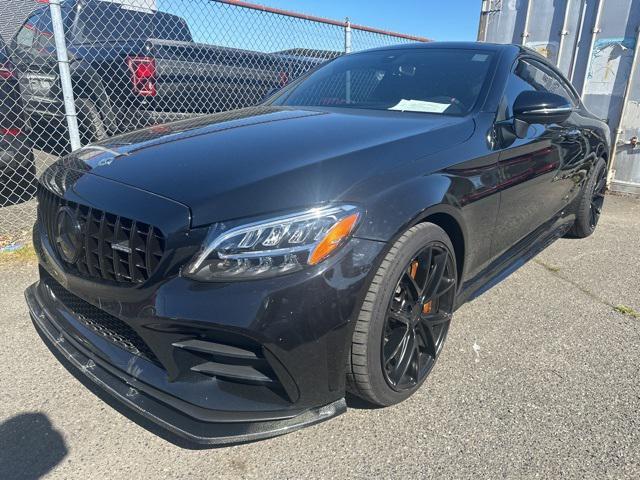 used 2021 Mercedes-Benz AMG C 43 car, priced at $43,988