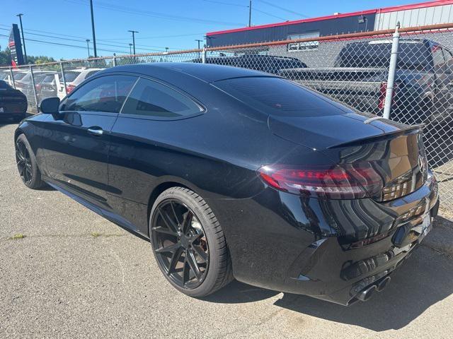 used 2021 Mercedes-Benz AMG C 43 car, priced at $43,988