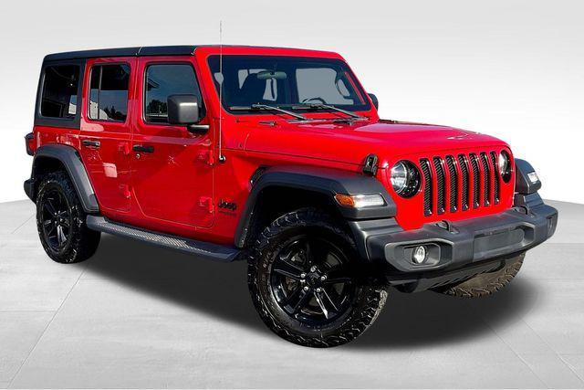 used 2020 Jeep Wrangler Unlimited car, priced at $19,499