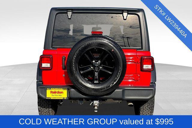 used 2020 Jeep Wrangler Unlimited car, priced at $19,499