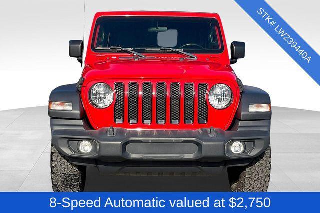 used 2020 Jeep Wrangler Unlimited car, priced at $19,499