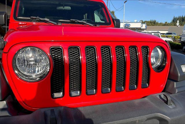used 2020 Jeep Wrangler Unlimited car, priced at $19,499