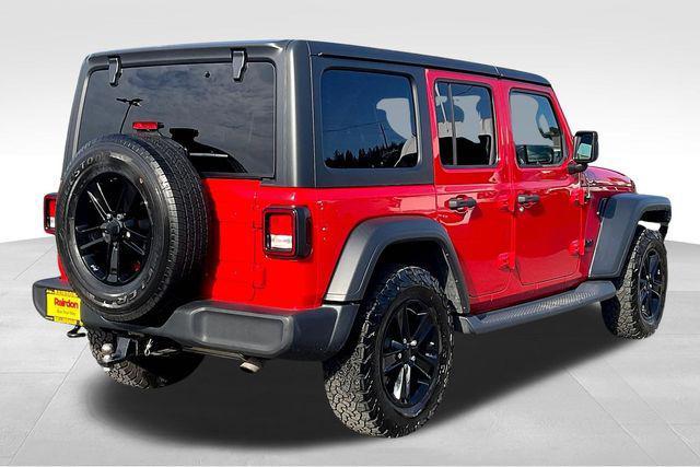 used 2020 Jeep Wrangler Unlimited car, priced at $19,499