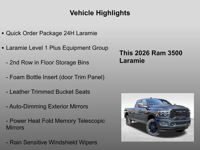 new 2026 Ram 3500 car, priced at $77,615