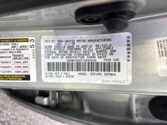 used 2007 Toyota Corolla car, priced at $8,600