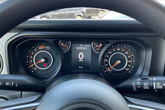 new 2025 Jeep Wrangler car, priced at $37,145