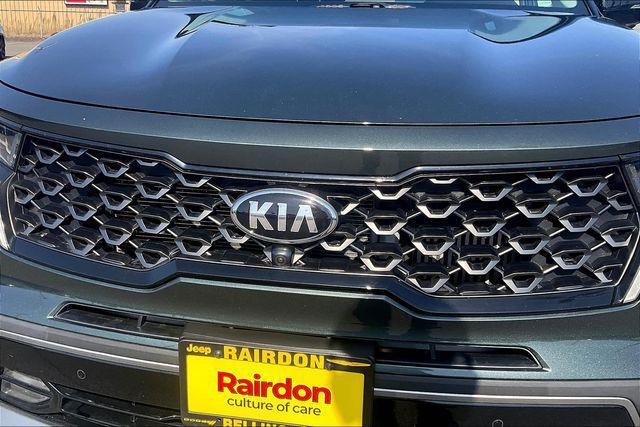 used 2021 Kia Sorento car, priced at $27,500