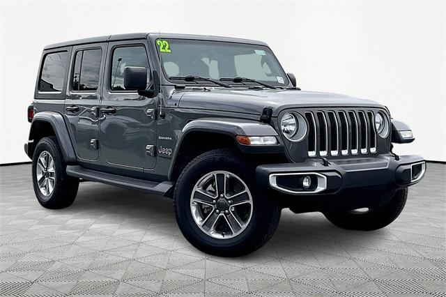 used 2022 Jeep Wrangler Unlimited car, priced at $36,441