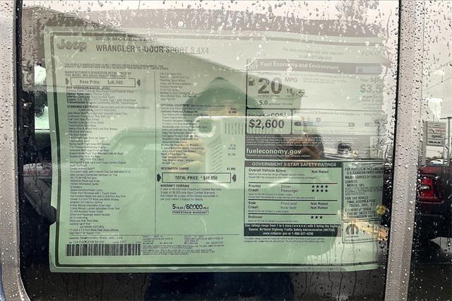 new 2025 Jeep Wrangler car, priced at $47,050
