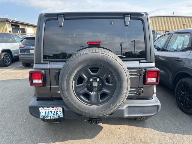 used 2018 Jeep Wrangler Unlimited car, priced at $21,730