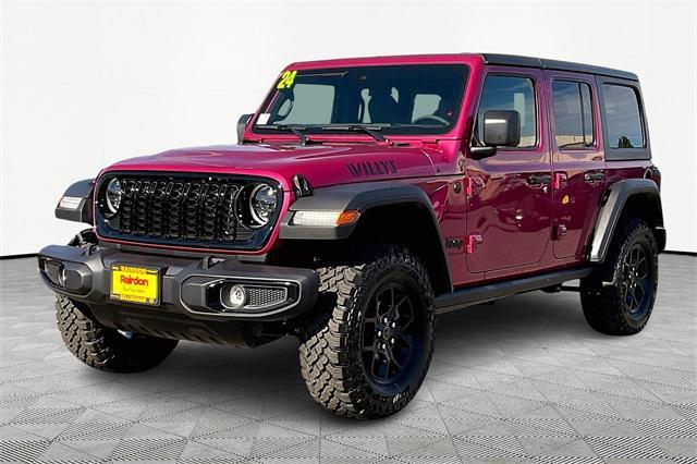 new 2024 Jeep Wrangler car, priced at $51,200