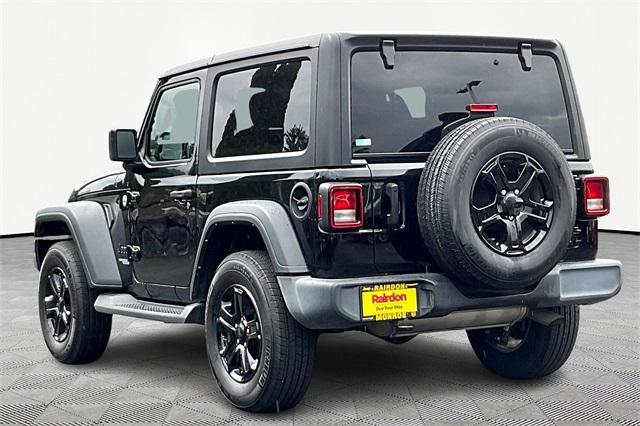 used 2021 Jeep Wrangler car, priced at $27,499