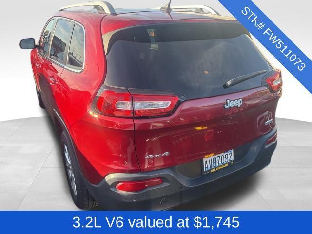 used 2015 Jeep Cherokee car, priced at $12,500