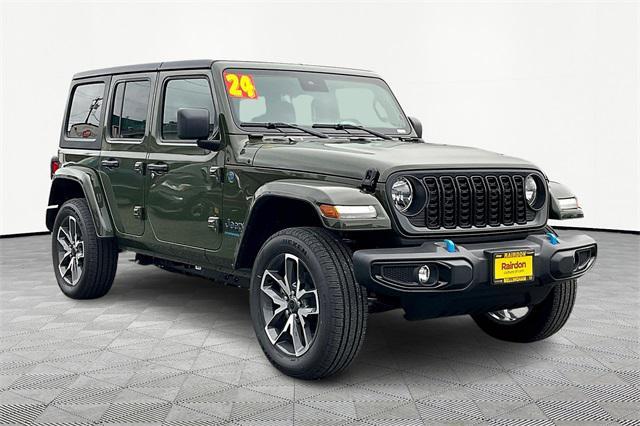 new 2024 Jeep Wrangler 4xe car, priced at $41,190