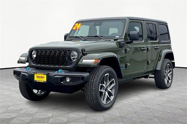 new 2024 Jeep Wrangler 4xe car, priced at $41,190