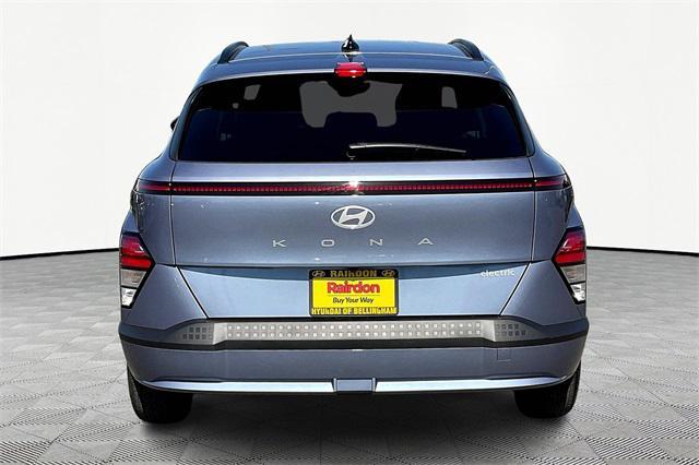 new 2025 Hyundai Kona EV car, priced at $31,540