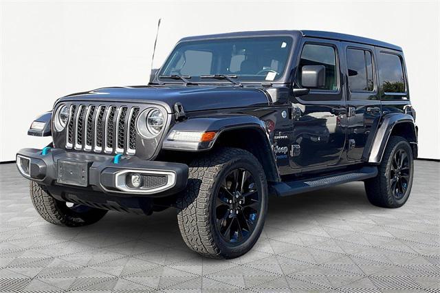 used 2022 Jeep Wrangler Unlimited 4xe car, priced at $33,995