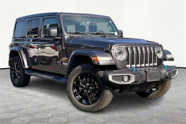 used 2022 Jeep Wrangler Unlimited 4xe car, priced at $33,995