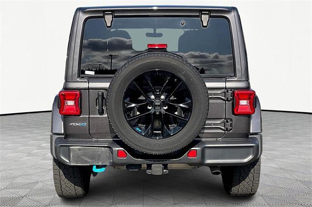 used 2022 Jeep Wrangler Unlimited 4xe car, priced at $33,995