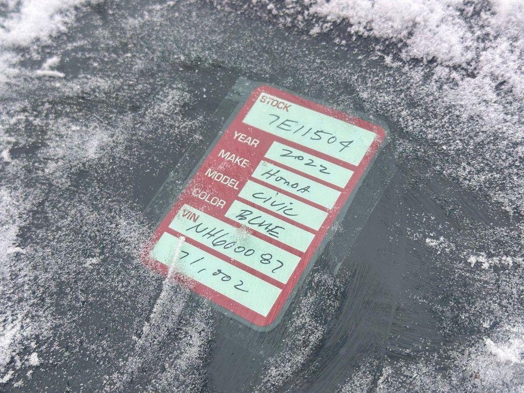 used 2022 Honda Civic car, priced at $21,751