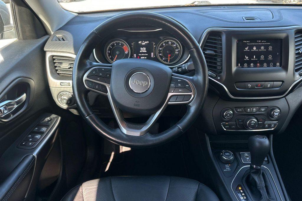 used 2021 Jeep Cherokee car, priced at $18,999