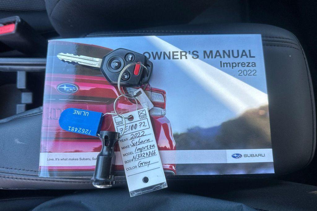 used 2022 Subaru Impreza car, priced at $18,999