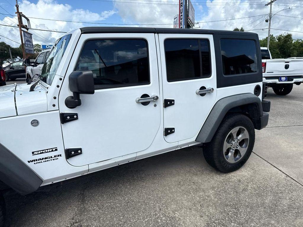 used 2016 Jeep Wrangler Unlimited car, priced at $14,998