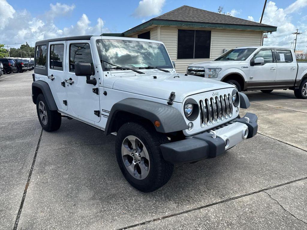 used 2016 Jeep Wrangler Unlimited car, priced at $14,998