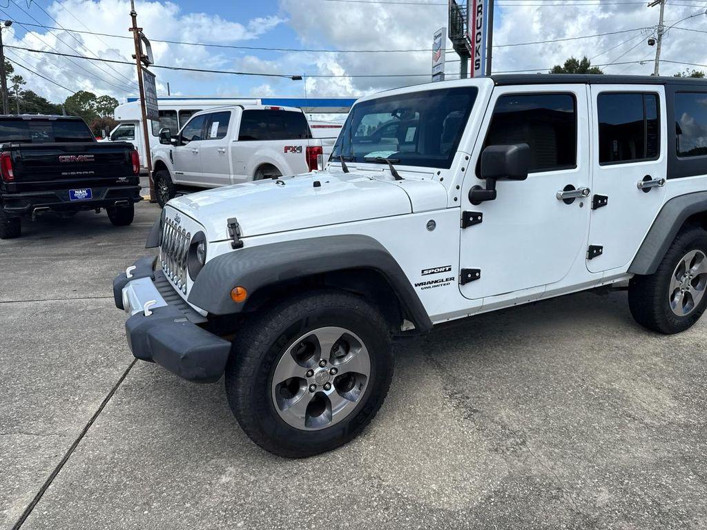 used 2016 Jeep Wrangler Unlimited car, priced at $14,998