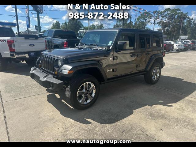 used 2018 Jeep Wrangler Unlimited car, priced at $24,998