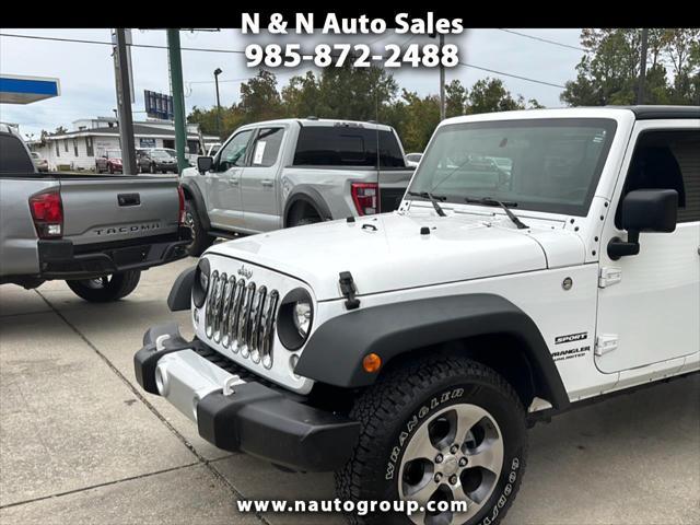 used 2016 Jeep Wrangler Unlimited car, priced at $18,998