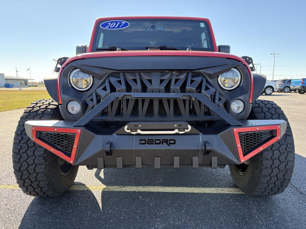 used 2017 Jeep Wrangler Unlimited car, priced at $15,990