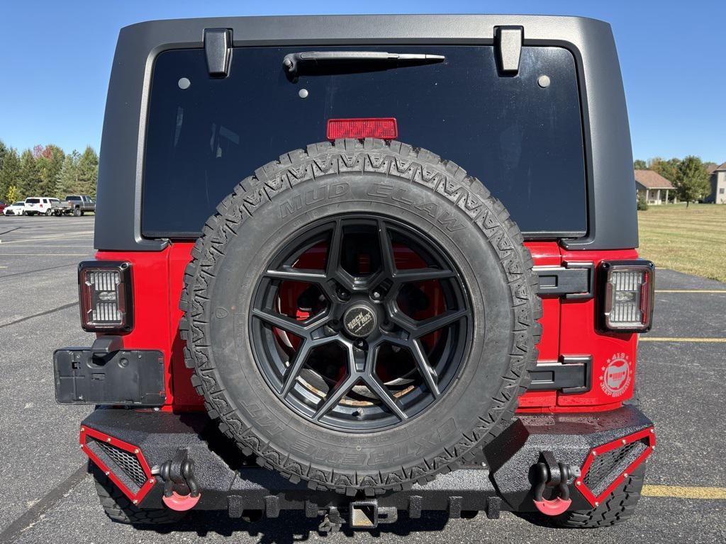 used 2017 Jeep Wrangler Unlimited car, priced at $15,990