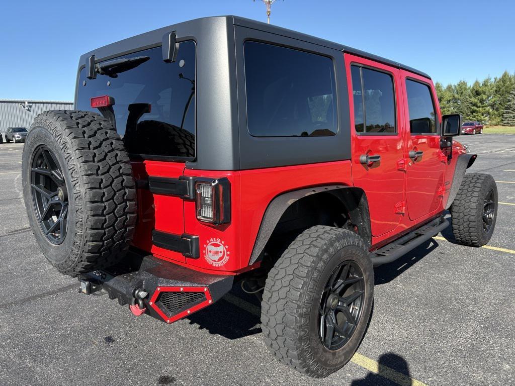 used 2017 Jeep Wrangler Unlimited car, priced at $15,990