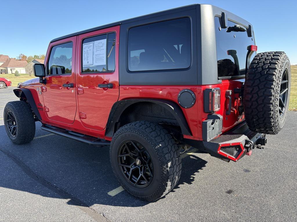 used 2017 Jeep Wrangler Unlimited car, priced at $15,990