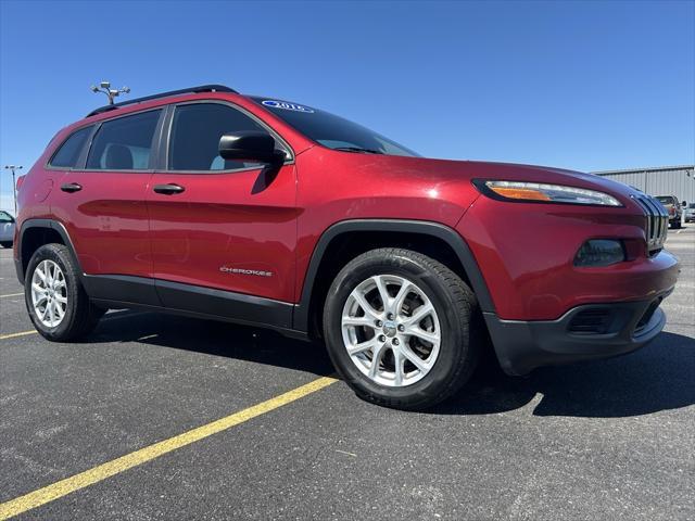 used 2016 Jeep Cherokee car, priced at $12,990