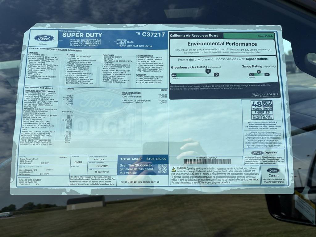 new 2026 Ford F-350 car, priced at $106,780
