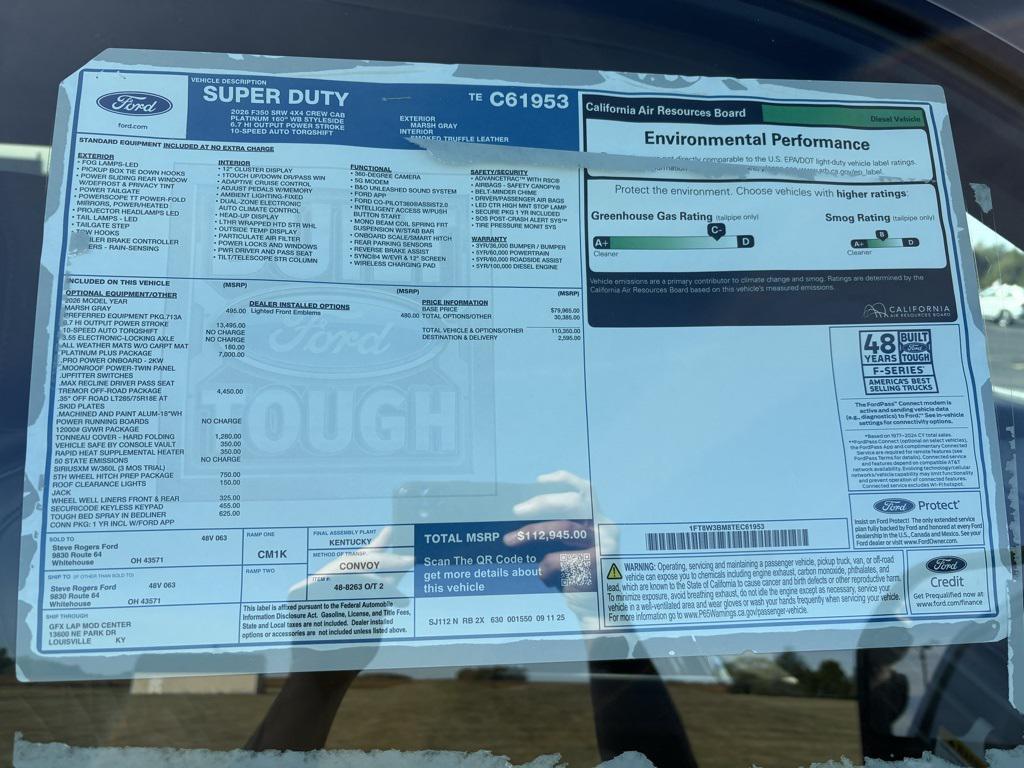 new 2026 Ford F-350 car, priced at $112,945
