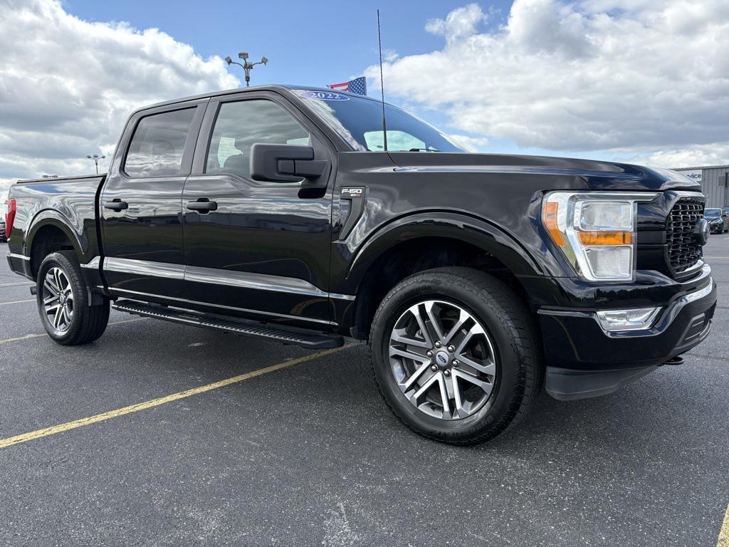 used 2022 Ford F-150 car, priced at $35,990