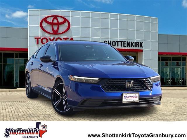 used 2023 Honda Accord Hybrid car, priced at $25,472