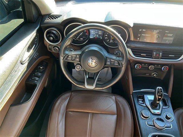 used 2021 Alfa Romeo Stelvio car, priced at $23,747