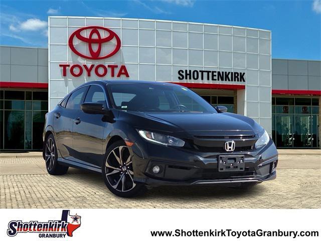 used 2021 Honda Civic car, priced at $19,870