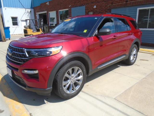 used 2021 Ford Explorer car, priced at $27,995