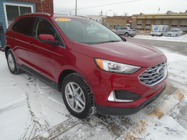 used 2021 Ford Edge car, priced at $27,500